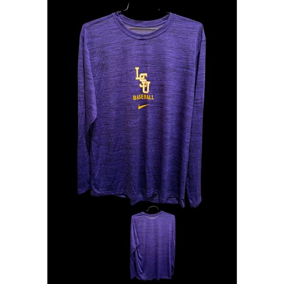 LSU Baseball Player Issued Long Sleeve Shirt –2025 National Championship Team XL - Picture 1 of 3